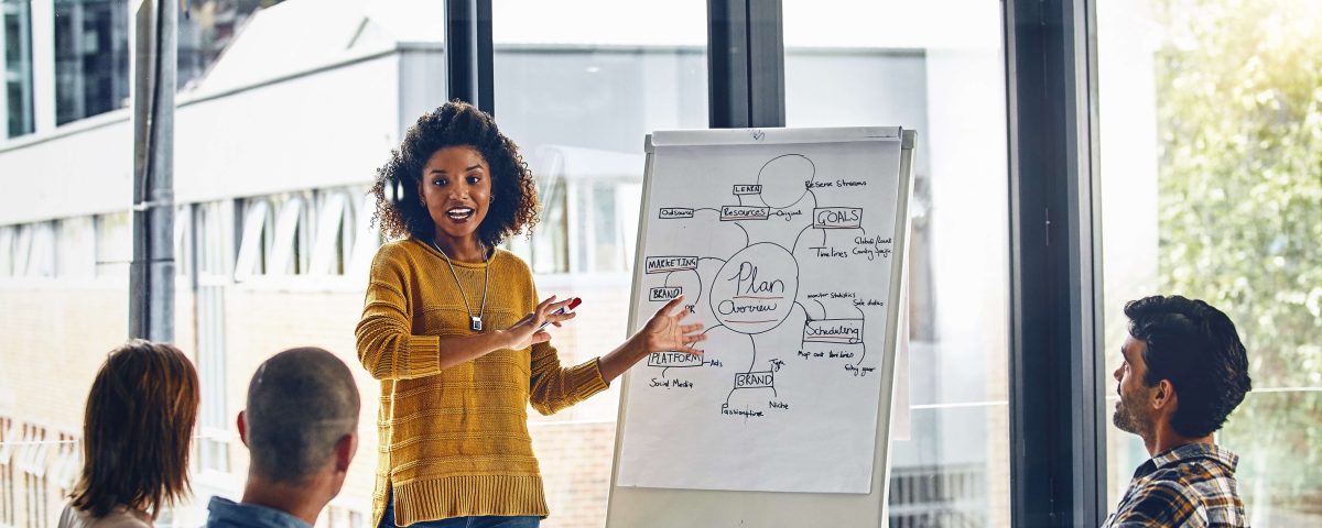 eam practicing objection handling techniques in sales training